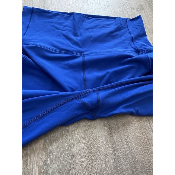 Left on Friday Super Moves Tight in First Place Blue Size Medium Leggings - Picture 5 of 9
